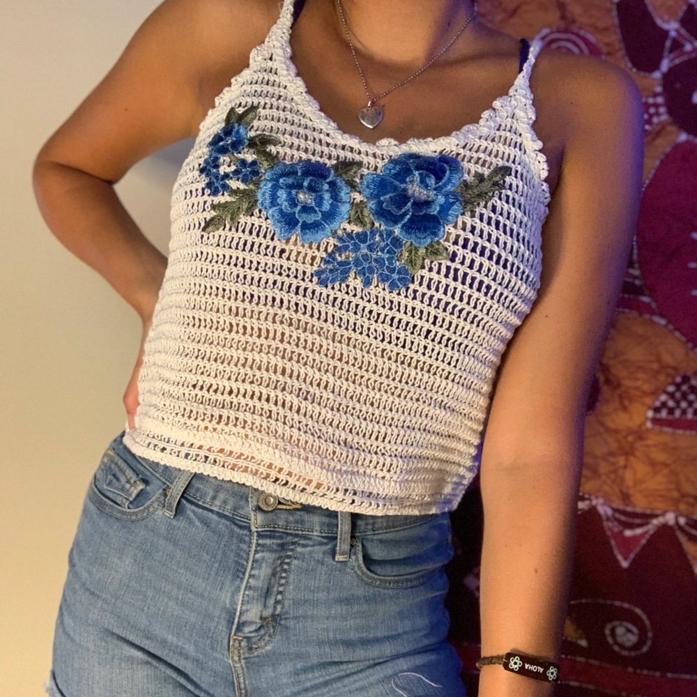 Crochet tank top from OOTD Fashion